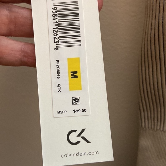 Calvin Klein Performance thick rib scoop neck sleeveless strappy unitard, M, NWT - Picture 9 of 11